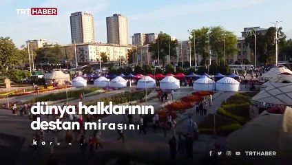 6. Dünya Halk Destanları Festivali Kırgızistan'da başladı