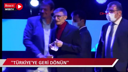 Aziz Sancar'dan gençlere çağrı: Benim yaptığımı yapmayın, Türkiye'ye geri dönün