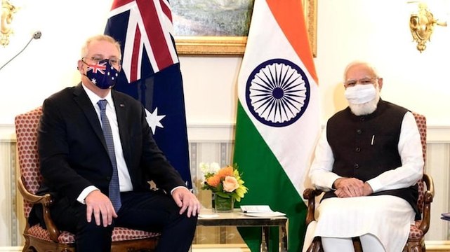 PM Modi meets Australian counterpart ahead of 1st in-person Quad Summit