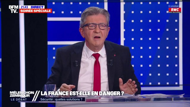 Jean-Luc Mélenchon: Je n'ai jamais dit que la police était raciste, mais oui je dis qu'il y a des racistes dans la police et leur présence est insupportable