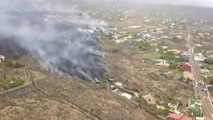 La lengua de lava avanza cada vez más despacio