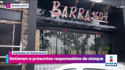 Detienen a los presuntos responsables de la explosión en Salamanca