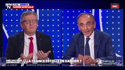 "Le 'Zemmouristan', ça existe": échange tendu entre Jean-Luc Mélenchon et Eric Zemmour