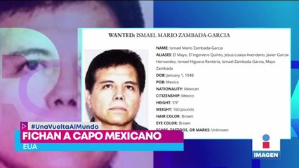 Estados Unidos ficha a supuesto capo del Cártel de Sinaloa