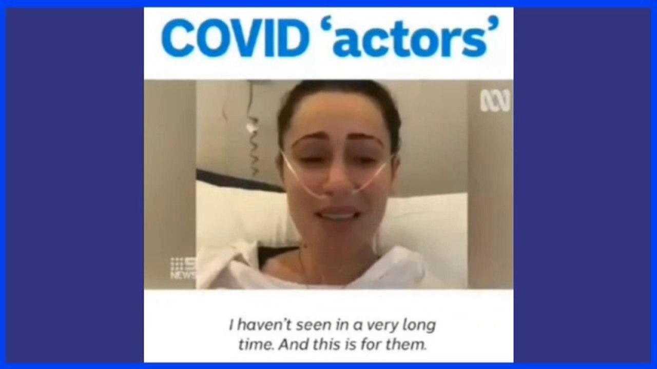 These Are Covid Actors!