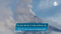 Guatemala en alerta por erupción del volcán de Fuego, el más activo de Centroamérica
