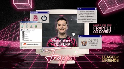 LoL : Frappii cherche une nouvelle équipe, l'heure de rentrer en LFL ou en LEC ?