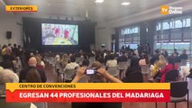 Egresan 44 profesionales del madariaga