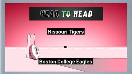 Boston College Eagles - Missouri Tigers - Spread