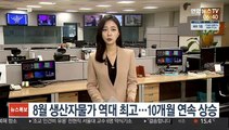 8월 생산자물가 역대 최고…10개월 연속 상승