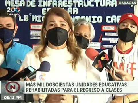 Rehabilitada la U.E.N Miguel Antonio Caro rumbo al regreso clases con medidas de bioseguridad