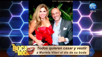 Mariela Viteri habla de cómo sería vestido de novia: ¿Aceptaría a Luis Tippán como su diseñador?