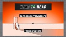 Florida Gators - Tennessee Volunteers - Spread