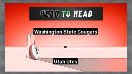Utah Utes - Washington State Cougars - Spread