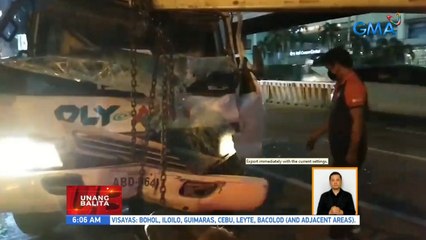 Isa, sugatan sa banggaan ng dalawang truck | UB