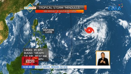 Bagyo sa labas ng PAR, lumakas pa | UB