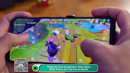 Especial para os gamers: Asus lança ROG Phone 5s e 5s Pro no Brasil