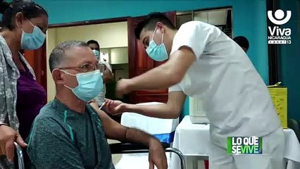 Rivas: exitosa jornada de inmunización contra la Covid-19 a nicaragüenses de 30 años a más