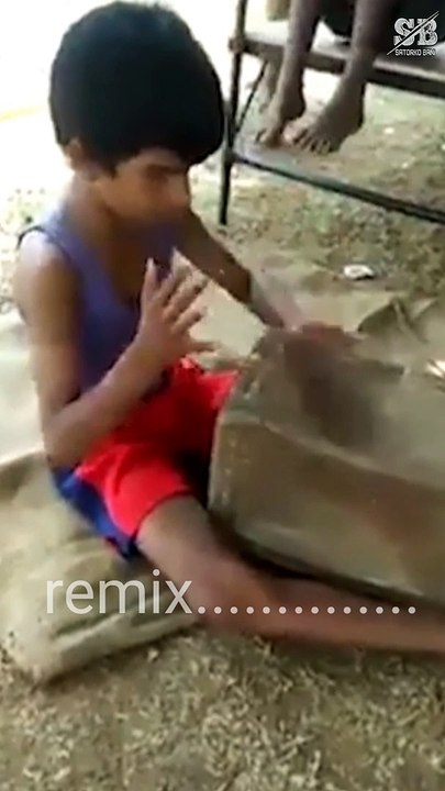 bahubali song New look Visually-Challenged, Self-taught Drummer Deserves Your Applause!