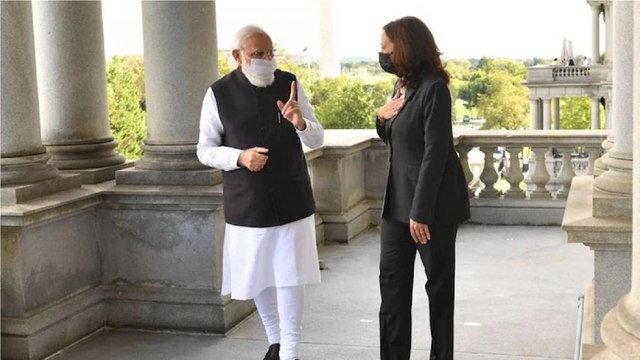 PM Modi praises Kamala Harris, invites her to India