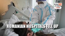 Romanian hospitals fill up with Covid-19 patients amid widespread vaccine refusal