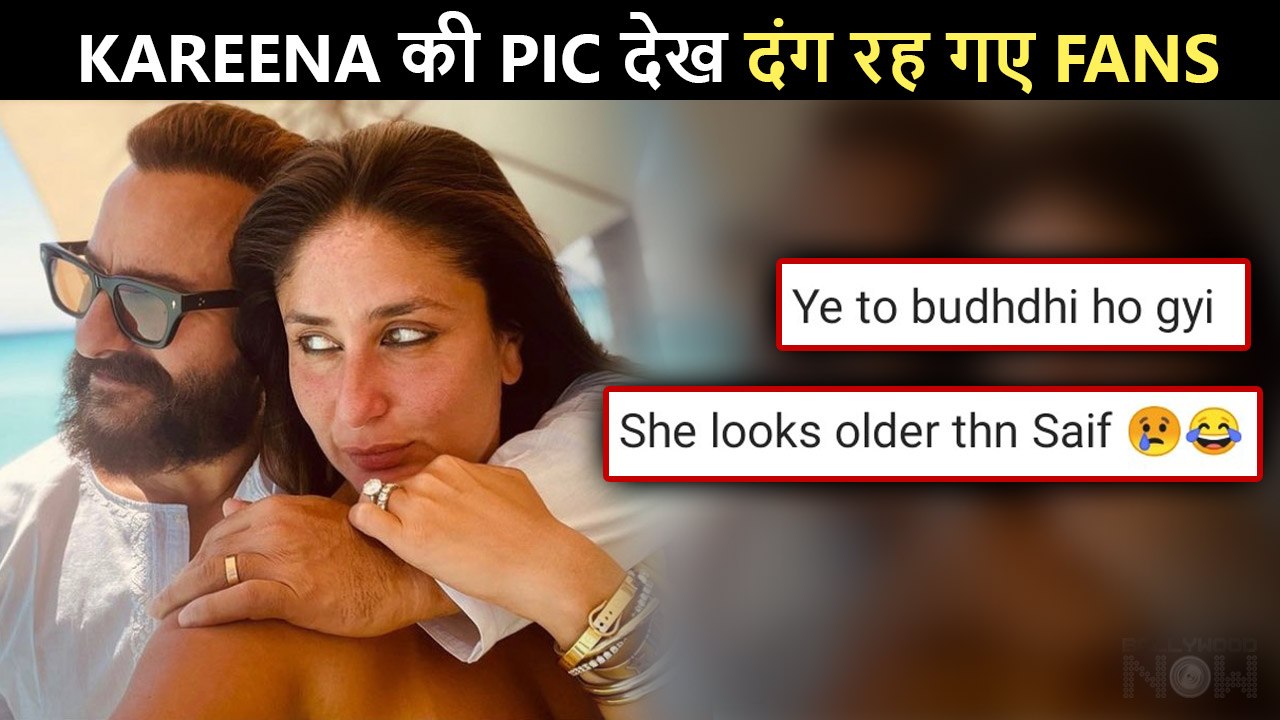 "Budhiya" Say Netizens After Kareena Shares "No Make-Up" Look With Saif From Her Maldive Vacation