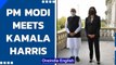 PM Modi meets Kamala Harris, both pledge to work on global health and security issues| Oneindia News