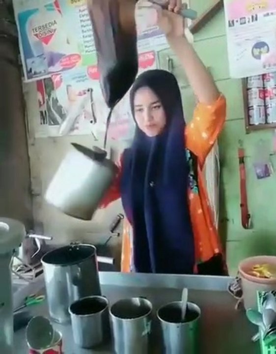 Barista cantik