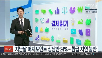 지난달 머지포인트 상담만 24%…환급 지연 불만
