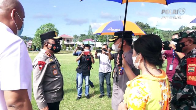 Kapolda Sumut Percepat Vaksinasi Daerah Rendah Serapan Vaksinasi Covid-19 Di Nias Utara