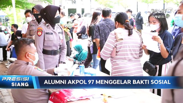 Wakapolda Lampung Meninjau Baksos Alumni Akpol 97 Wira Pratama
