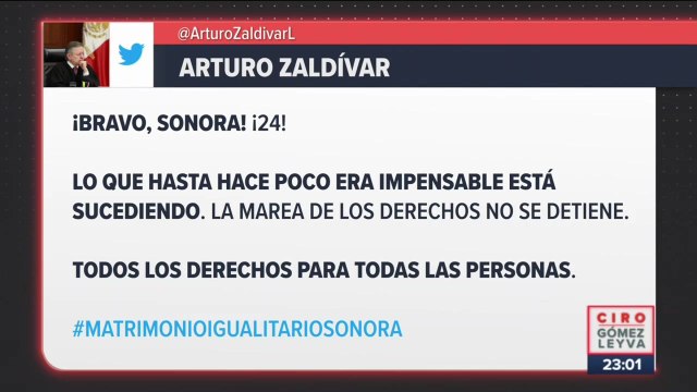 Sonora se convirtió en el estado 23 en aprobar el matrimonio igualitario