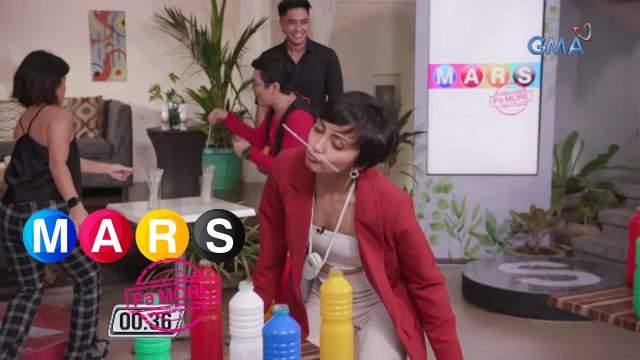 Mars Pa More: Ayusin ang mukha at ilong sa ‘Shoot the Straw Game’ | Mars Magaling