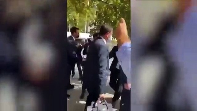 Erdoğan'dan gazetecinin sorusuna İngilizce yanıt