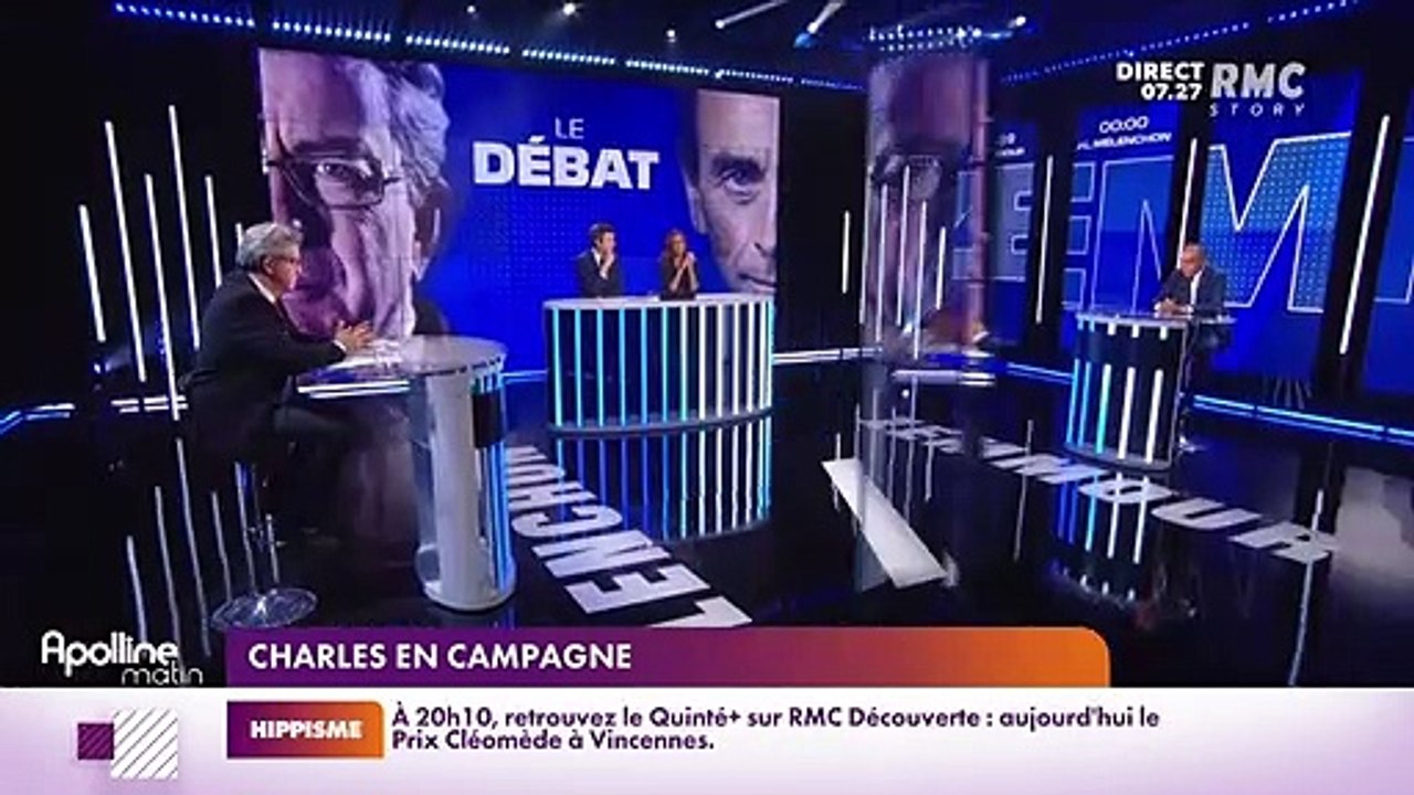 Charles en campagne : Débat Zemmour-Mélenchon sous le signe du fact-checking - 24/09