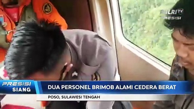 Satgas Madago Raya Evakuasi Personel yang Terluka saat Pengejaran DPO Teroris Poso