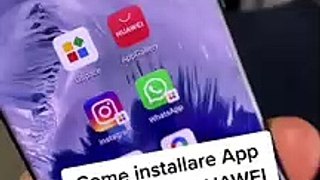 App Google su Huawei.