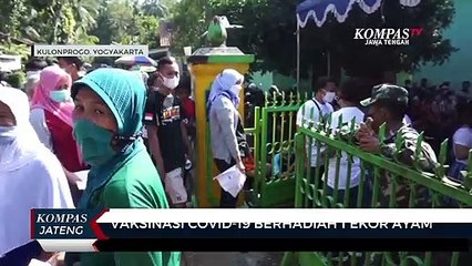 Vaksinasi Covid-19 Berhadiah 1 Ekor Ayam