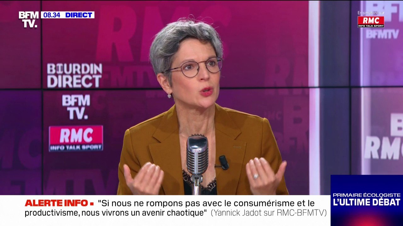 Sandrine Rousseau: "L'écologie doit être associée à une redistribution et à une diminution des inégalités."