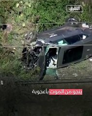 إصابة أسطورة الغولف الأميركي تايغر وودز إثر انقلاب سيارته
