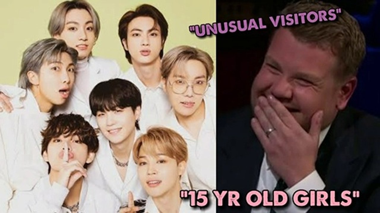 BTS Fans Criticize James Corden for Calling ARMYs '15-Year-Old Girls', Group's UN Visit 'Unusual'