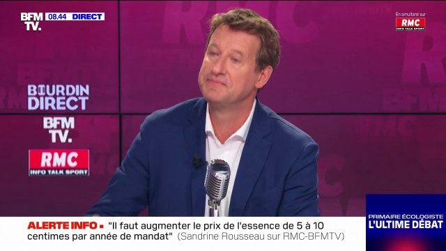 Yannick Jadot veut un 13ème mois écolo du pouvoir de vie (...) pour permettre d'accéder à la culture, au sport, de pouvoir partir en vacances