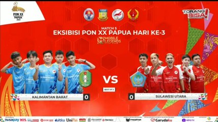 pon ml indonesia kalimanatan barat vs sulawesi utara