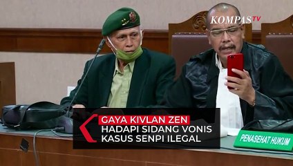 Gaya Kivlan Zen Hadapi Sidang Vonis Kasus Senpi Ilegal