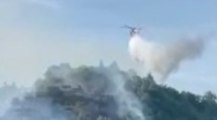 Venarotta (AP) - Incendio boschivo in località Vallorano (24.09.21)