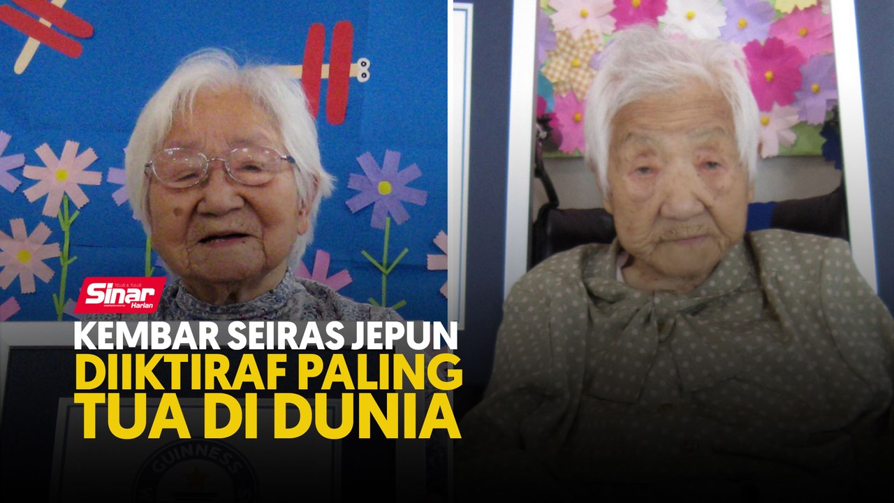 Kembar seiras Jepun diiktiraf paling tua di dunia