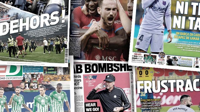 La presse espagnole taille sans retenue le FC Barcelone, le Real Madrid déjà totalement sous le charme d'Eduardo Camavinga