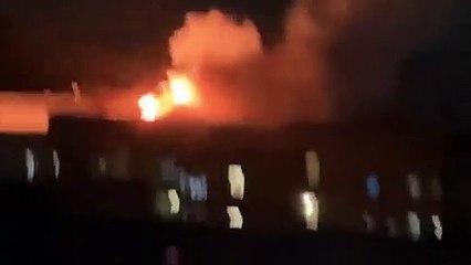 Fire in Sheffield overnight