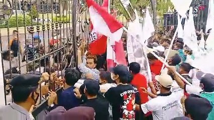 Unjuk Rasa Peringatan Hari Tani Diwarnai Kericuhan