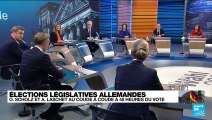 Législatives en Allemagne : O.Sholz et A.Laschet au coude à coude à 48h du vote